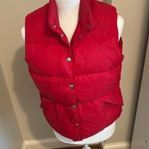 LLBean women’s vintage trailblazer goose down vest